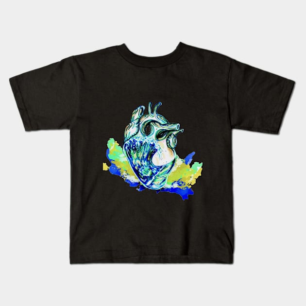 Heart of the Ocean Kids T-Shirt by sofyvesna